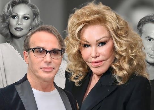 Alt: Zbliżenie na twarz Jocelyn Wildenstein, ukazujące charakterystyczne rysy po operacjach plastycznych i efekt